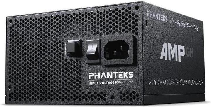 Actual product image Phanteks AMP GH 750W 80 PLUS Gold power supply, PCIe 5.1, ATX 3.1 - 750 watts, black (750 W)