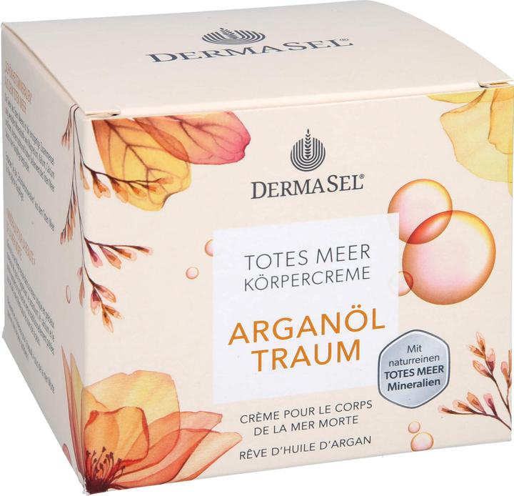 Image du produit DermaSel crème pour le corps de rêve à l'huile d'argan allemand français (Crème pour le corps, 200 ml)