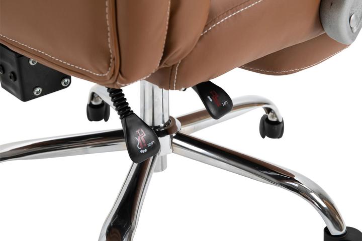 Image du produit CLP Chaise de bureau Pacific, marron clair