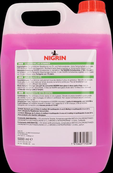 Produktbild Nigrin Scheibenreiniger (5000 ml)