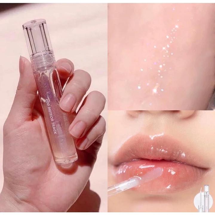 Actual product image Peripera ROMAND Glasting Water Gloss 3 Colors 00 Meteor Track (00 METEOR TRACK)