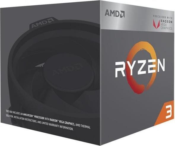 Image du produit AMD Ryzen 3 3200G (AM4, 3.60 GHz, 4 -Core)