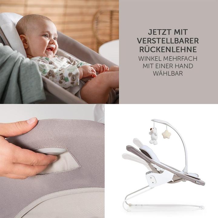 Produktbild Hauck Hochstühle Alpha Plus Walnut Newborn Set Deluxe - 4-tlg. (Hochstuhl)