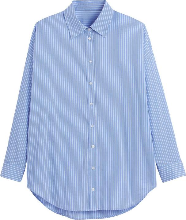 Image du produit La Redoute Collections Blouse ample à manches longues et à rayures (38)