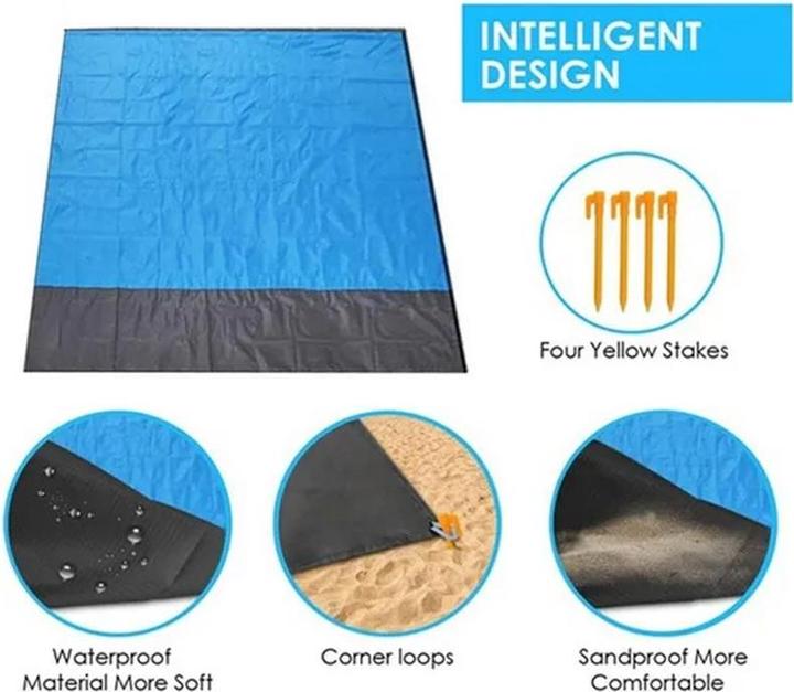 Image du produit Splash & Fun Couverture d'extérieur imperméable avec sac 200x210cm