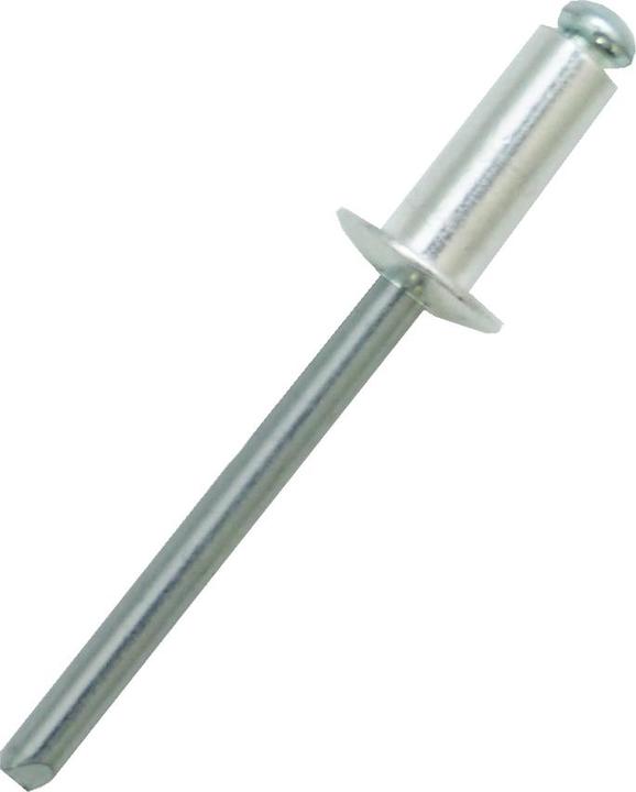 Immagine prodotto Rs Pro Rivetto cieco, Ø 6,4 mm x 15 mm, argento, alluminio, acciaio 6,5 mm