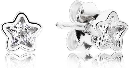 Pandora Ohrstecker Funkelnder Stern (Silber)