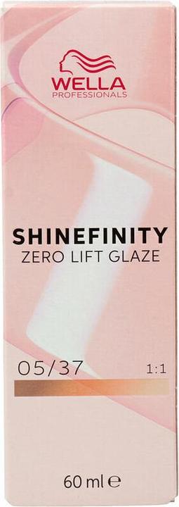 Wella Shinefinity Caramel Espresso 05/37 Light Brown Golden Sand 60ml (05, 37 Light Brown Golden Sand)
