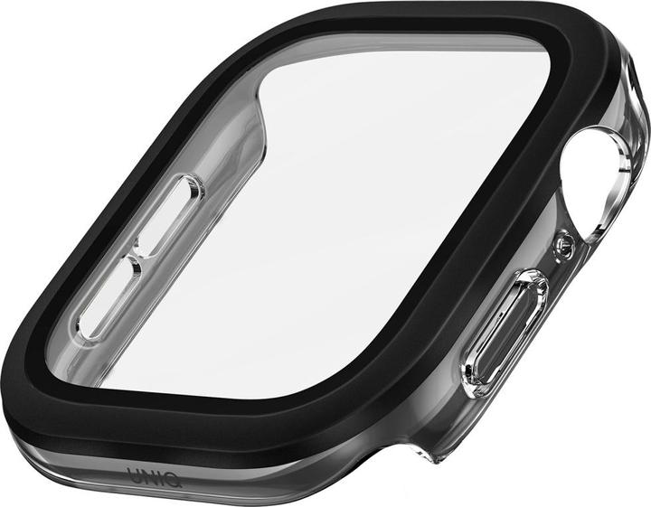 Actual product image Uniq Case Voute for Apple Watch Series 10 46mm tempered glass black
