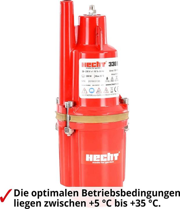 Produktbild Hecht 3301 Membranpumpe (Klarwasserpumpe)