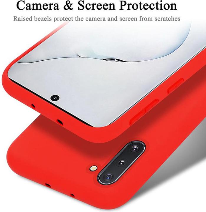 Actual product image Cadorabo TPU Liquid Silicone Case Cover (Samsung Galaxy Note 10)