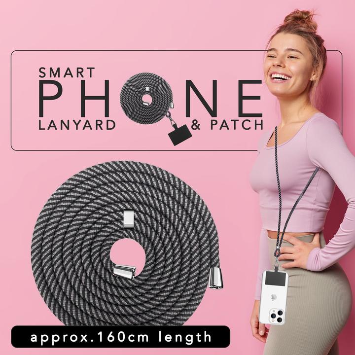 Image du produit Nalia Chaîne universelle pour téléphone portable à porter autour du cou avec pad
