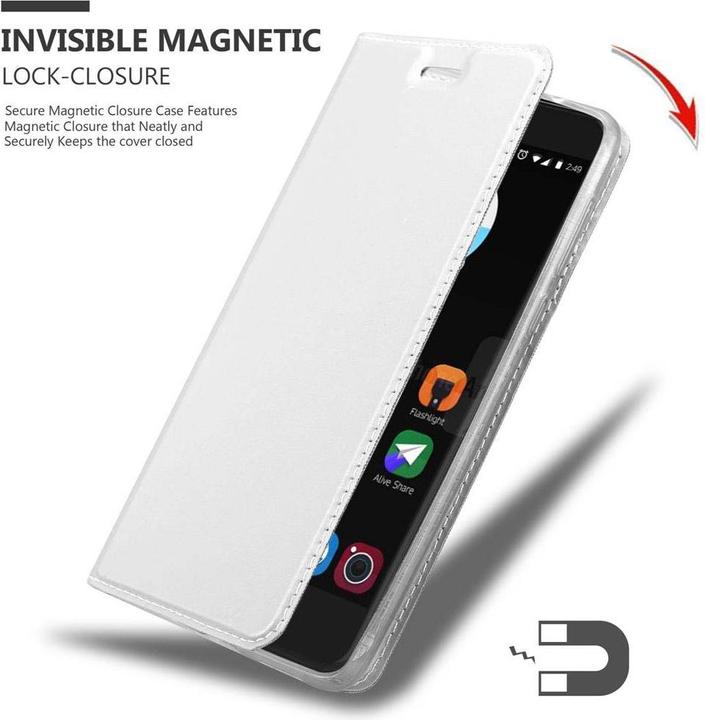 Actual product image Cadorabo Book Classy Style Cover (ZTE Blade V7)