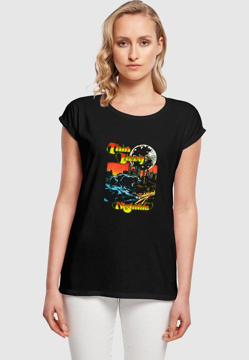 Image du produit Merchcode Ladies Thin Lizzy - TL Nightlife Basic T-shirt - 181513 (M)