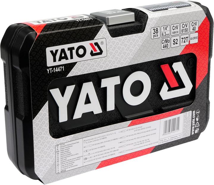 Actual product image Yato YT-14471 Mechanics tool sets