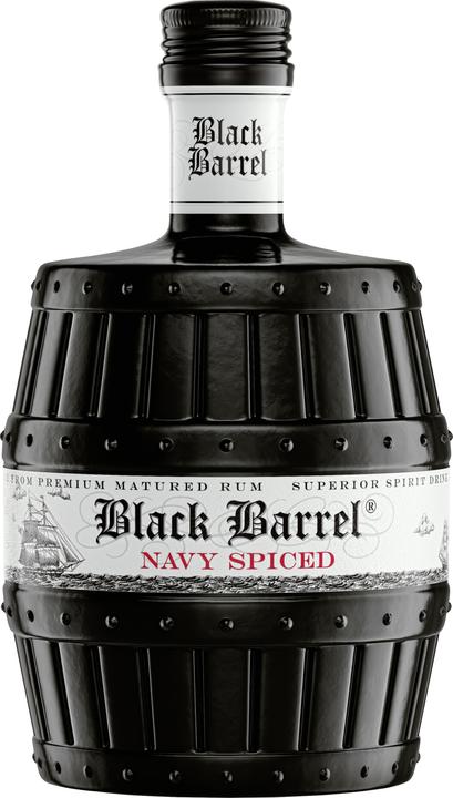 Image du produit A.H.Riise Black Barrel Navy Spiced Rum (1 x 70 cl)
