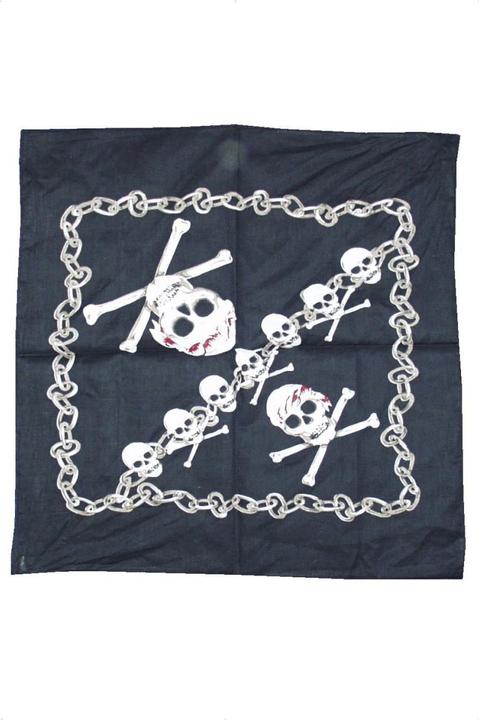 Immagine prodotto Smiffys Sciarpa pirata con teschio e ossa incrociate