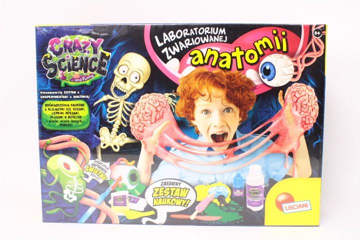 Actual product image Lisciani Crazy Science Laboratory of Crazy Anatomy mokslinis rinkinys