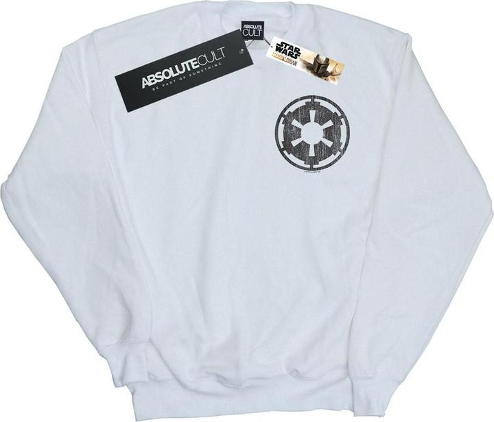 Produktbild Star Wars The Mandalorian Galactic Empire Insignia Breast Print Sweatshirt (M)