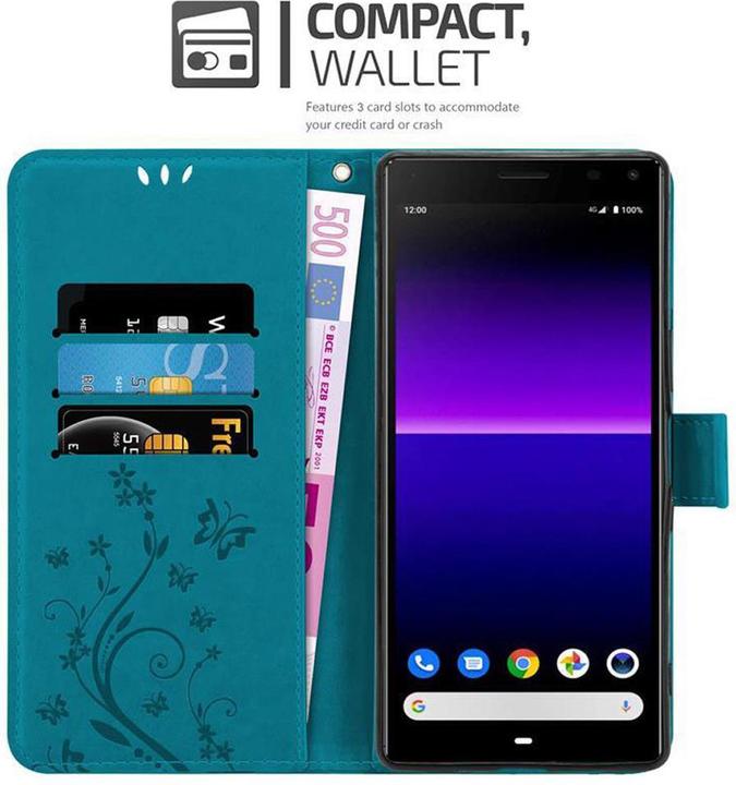Immagine prodotto Cadorabo Copertina del libro di fiori (Sony Xperia 8)