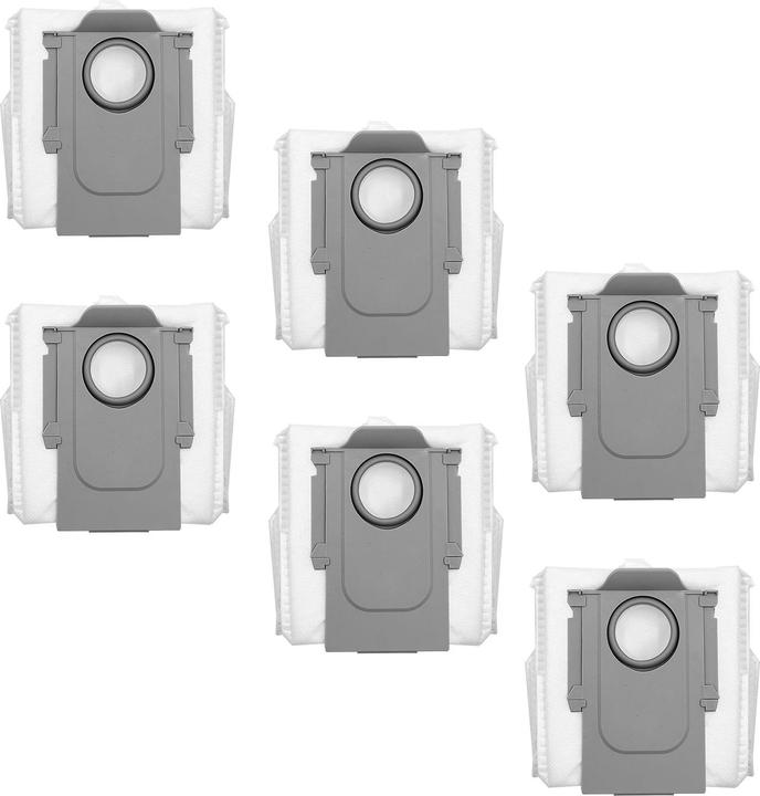 Actual product image Roboparts Dust bag for Roborock S8 MaxV Ultra / Qrevo Curv / Qrevo MaxV / Qrevo S / Qrevo - pack of 6 (6 x)
