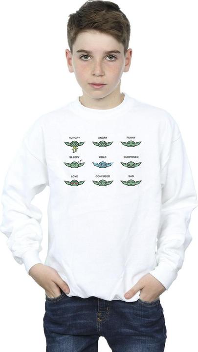 Produktbild Star Wars Mandalorian Grogu Mood Sweatshirt Jungen (116)