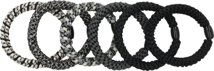 Trisa Haargummi Nordic Elastics 6er Schwarz (Haargummi)