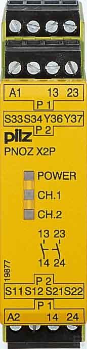 Immagine prodotto Pilz Interruttore di emergenza PNOZ X2P 24VACDC 2n/o