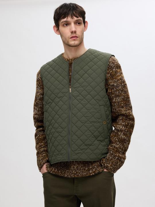 Actual product image Selected Homme Quilted Quilted Vest (XL)