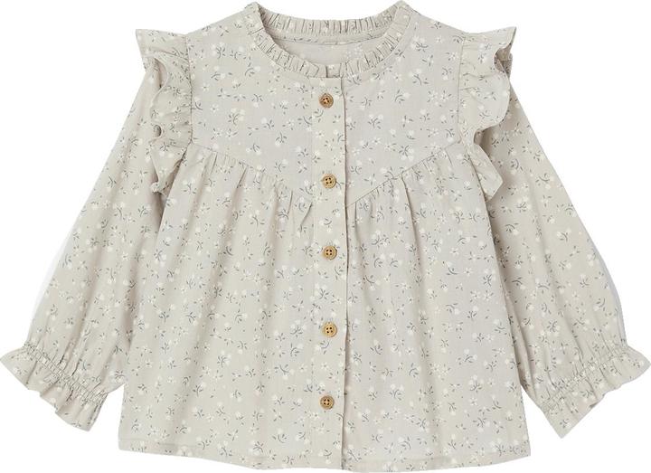 Image du produit Vertbaudet Baby Bluse mit Volants (80)