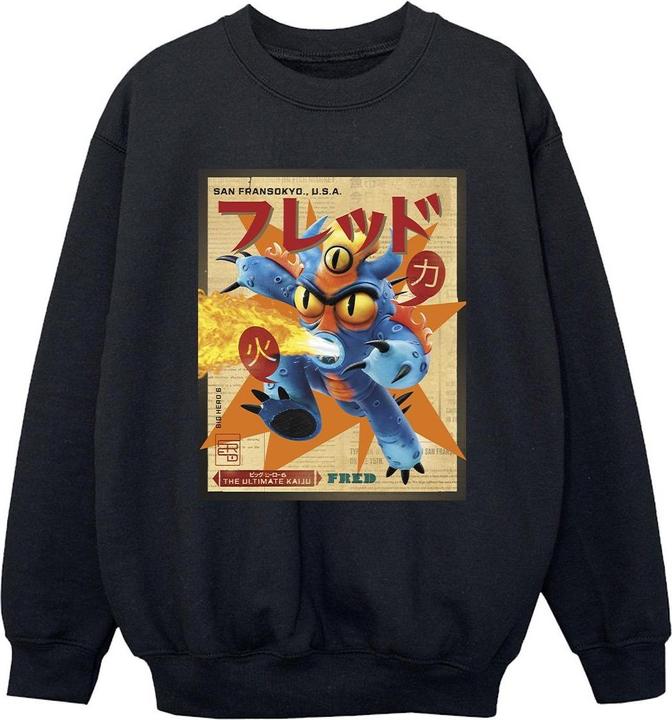 Image du produit Disney - Sweat BIG HERO BAYMAX FRED NEWSPAPER - Garçon (128)