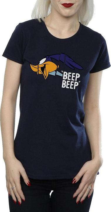 Image du produit Looney Tunes T-shirt en coton Beep Beep Road Runner Femme/Ladies (L)