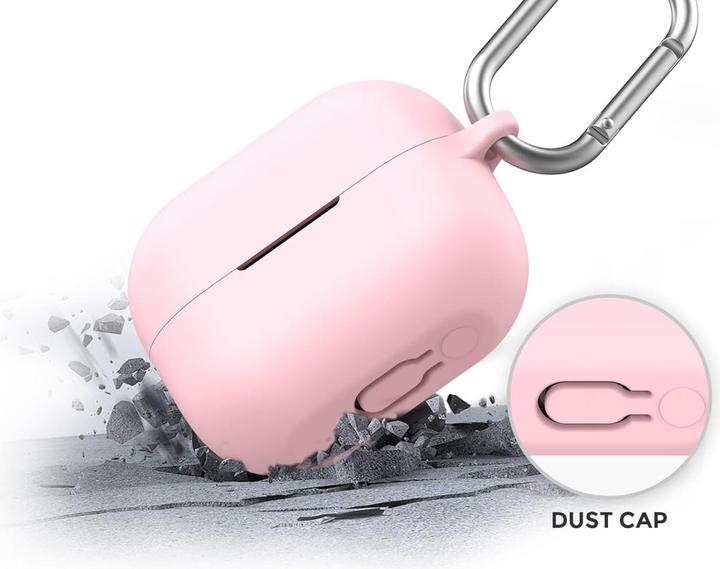 Produktbild Screenguard Samsung Galaxy Buds3 Pro Liquid Silicone Case Hülle mit Karabiner