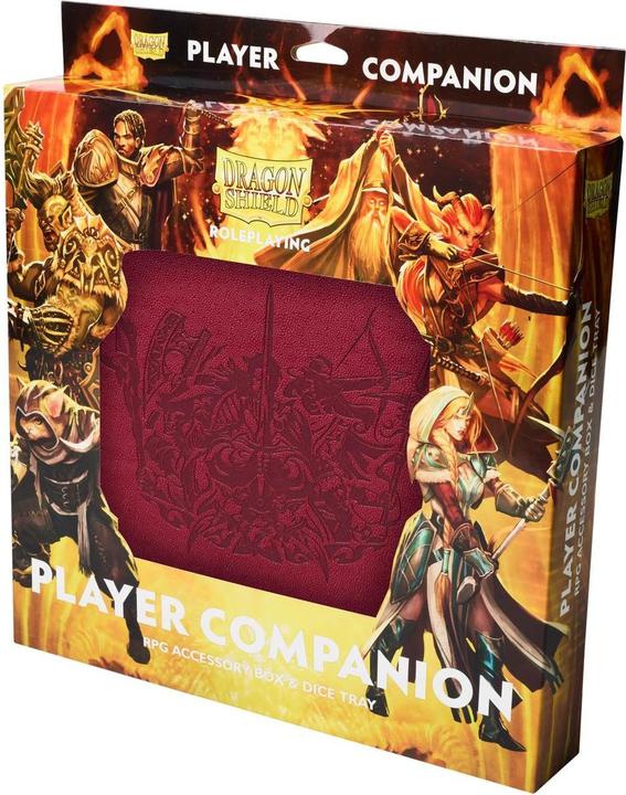 Image du produit Dragon Shield Roleplay Compagnon de jeu - Blood Red Player Companion