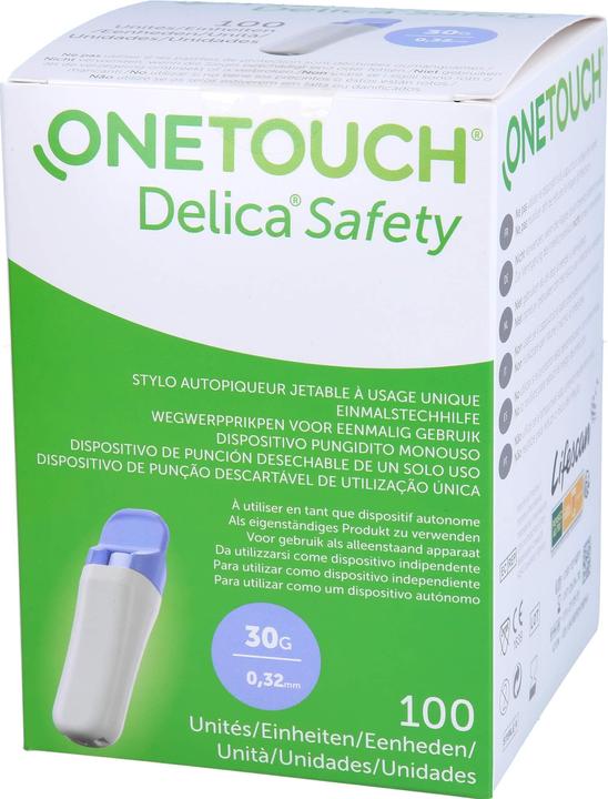 Produktbild OneTouch One Touch Delica Safe 30g, 100 St LAN (Stechhilfe)
