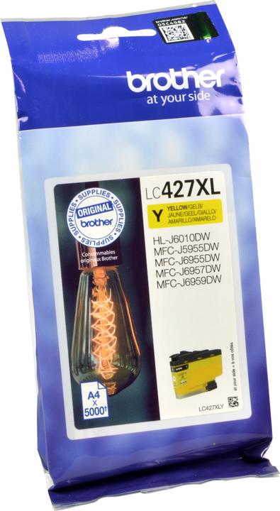 Actual product image Brother Ink cartridge HY yellow (Y)