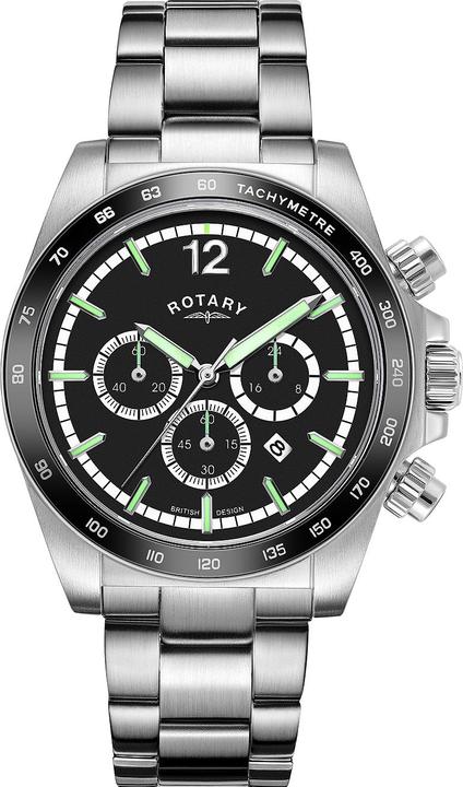 Actual product image Rotary GB05440/04 Henley Chronograph 41mm 10ATM (Chronograph, 41 mm)