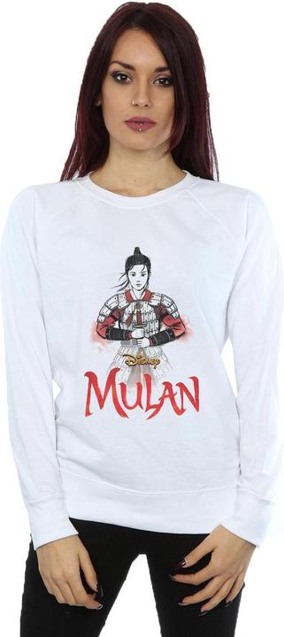 Actual product image Disney Womens/Ladies Mulan Movie Sword Pose Sweatshirt (XL)