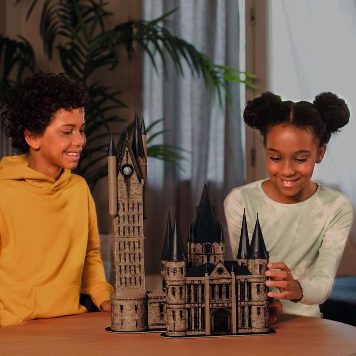 Actual product image Ravensburger 3D Puzzle 11551 - Harry Potter Hogwarts Castle - Astronomy Tower - Night Edition - 540 (540 pieces)