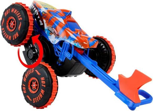 Actual product image Hot Wheels Monster Trucks R/C Tiger Shark Climber 1:15
