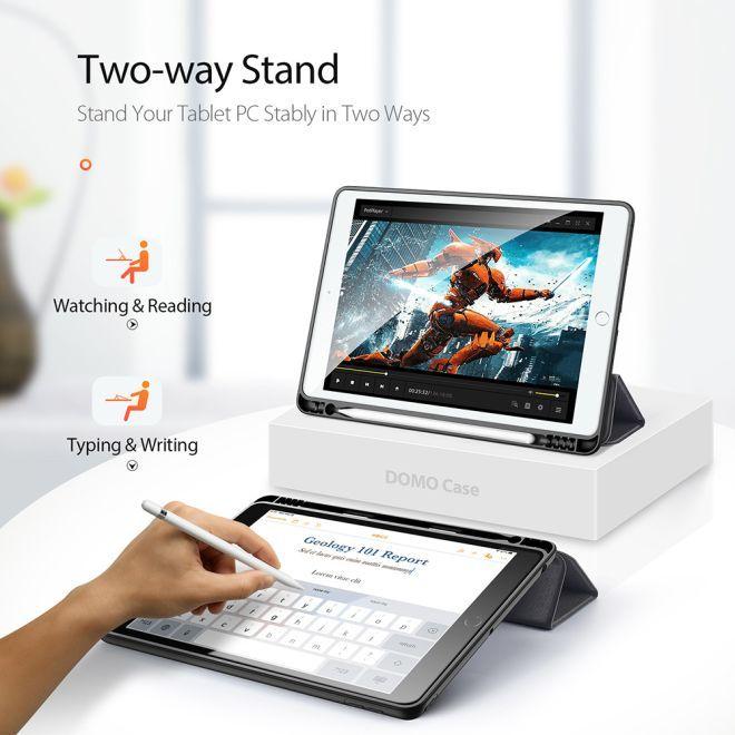 Actual product image Dux Ducis Domo Tri-fold Smart Case (iPad 10.2 (2020), IPad 10.2 (2021), iPad 10.2 2019)