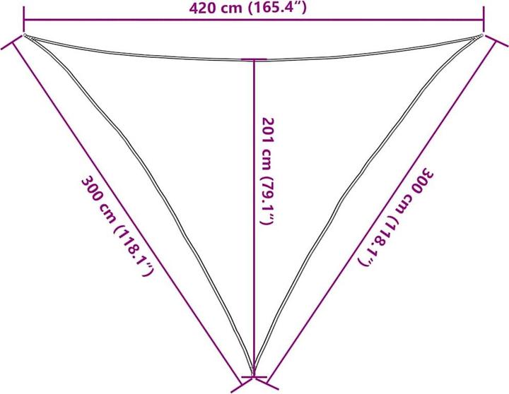Actual product image VidaXL Awning (300 x 300 x 420 cm)