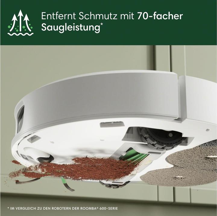 Produktbild iRobot Roomba Plus 505 Combo + AutoWash Dock (Saugroboter)