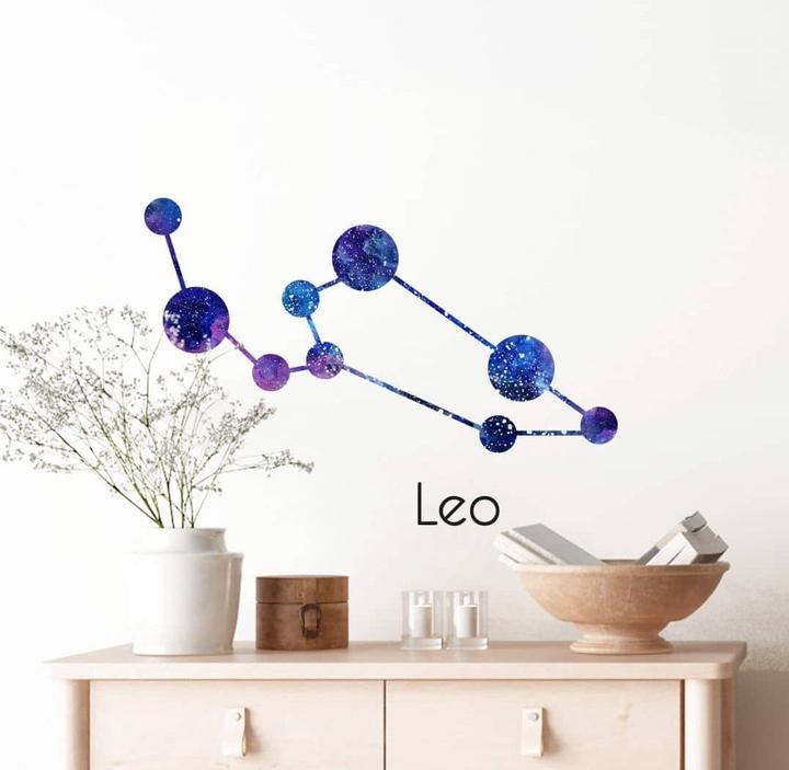 Actual product image Trenddeko Constellation Leo - Leo (110 x 58 cm)