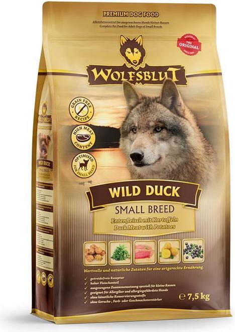 Image du produit Wolfsblut Wild Duck Small Breed Adult (Adulte, 1 pcs, 7500 g)