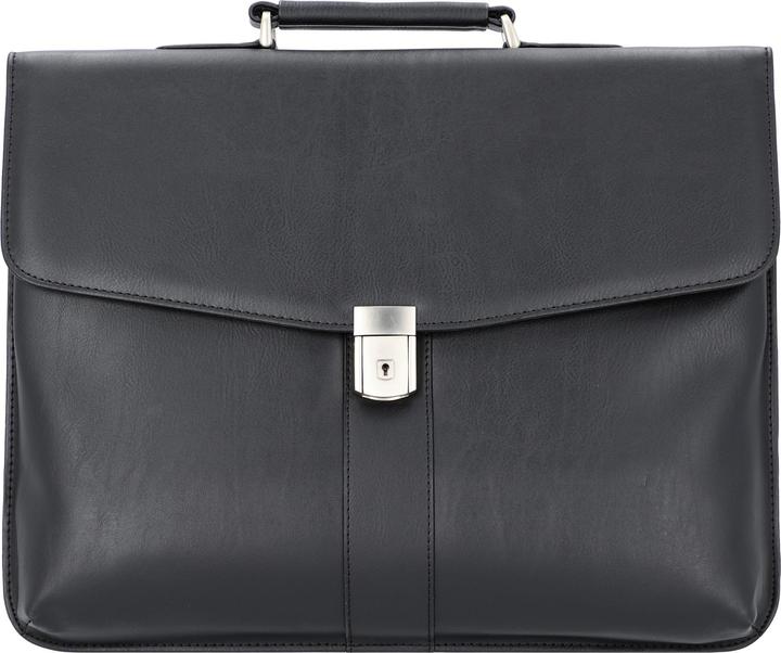 Produktbild Alassio Aktentasche PESCARA Lederimitat schwarz 47014