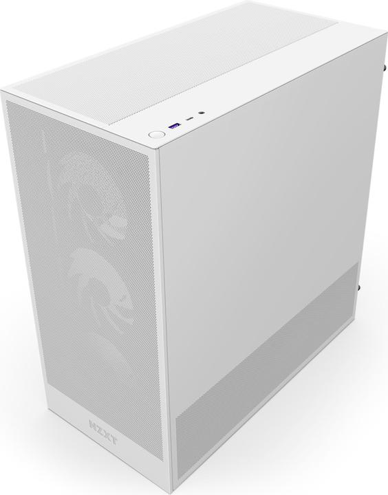 Immagine prodotto NZXT H5 Flow RGB ( 2024 ) (bianco, vetro temperato) (ATX, mATX, E-ATX, Mini-ITX)