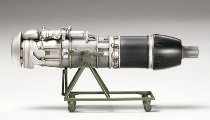 Actual product image Tamiya German Heinkel He162 A2 Salamander