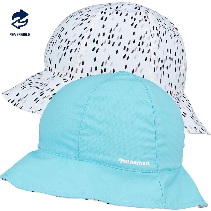 NoName UV Sun Hat Junior Reversible Bali Blau
