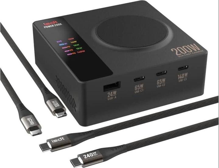 Produktbild Isdt Ladegerät Power 200 X USB-C PD3.1 140W (140 W)